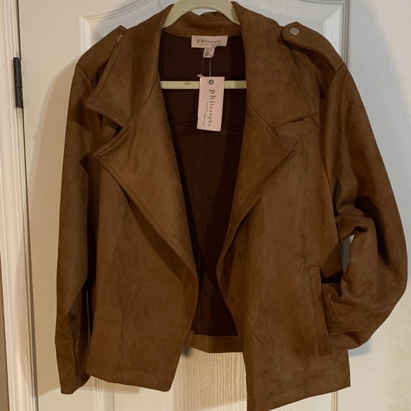 Philosophy Jackets & Blazers - Philosophy Tan Women's Blazer